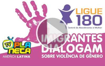 Mulheres conversam sobre violência de gênero em São Paulo