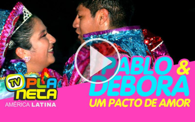 Promessa de amor eterno na festa boliviana Fé e Cultura 2019