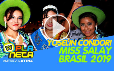 Yoselin Condori Miss Salay Brasil 2019