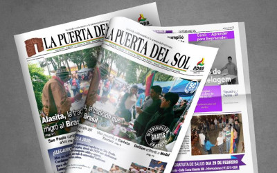 La Puerta Del Sol em SP - Edição nº 73 do Jornal boliviano