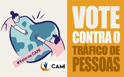 VOTE contra o tráfico de pessoas!