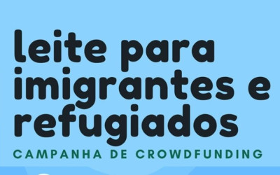 Leite para Imigrantes e Refugiados tem meta de entregar uma lata de leite por família