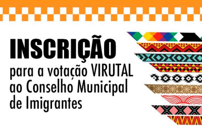 Eleições do Conselho Municipal de Imigrantes vai até 29 de março