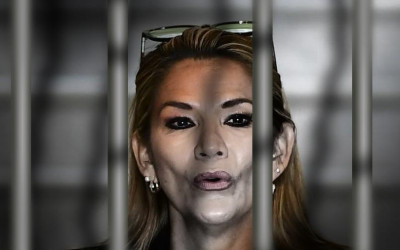 Ex-presidente boliviana Jeanine Áñez é presa