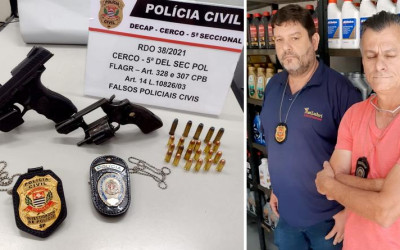Falsos policiais que atuavam no Brás e Moóca são pressos pela  Polícia Civil do Estado de São Paulo