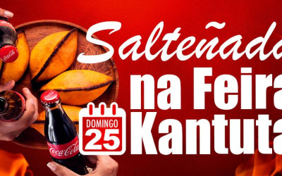 Salteñada na Feira KANTUTA neste domingo 25 de abril