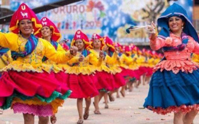 A Llamerada, a dança andina