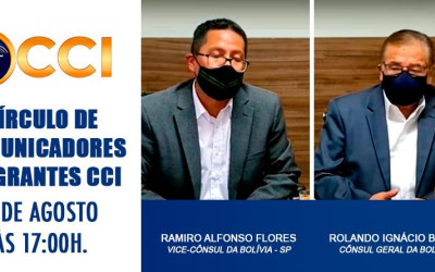 Entrevista com autoridades consulares da Bolívia em São Paulo