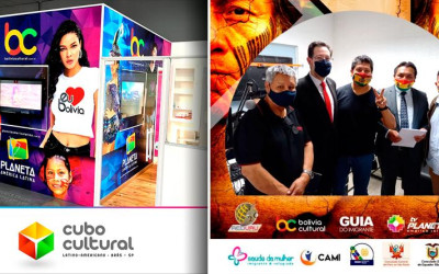 Consulado do Equador na inauguração do primeiro CUBO CULTURAL da cidade de São Paulo