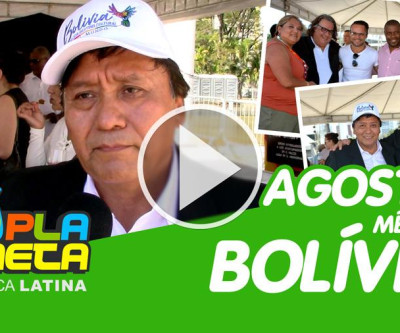 Agosto o mês da Bolívia, 194 anos de independência da Bolívia na festa Fé e Cultura 2019