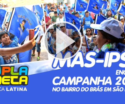 Encerrada campanha eleitoral do MAS em São Paulo