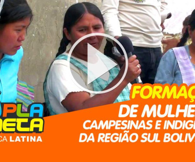 Documental ilustra a formação de mulheres indígenas da região sul boliviana