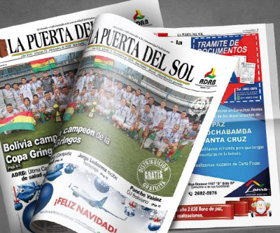 Edição nº 72 do Jornal boliviano - La Puerta Del Sol em SP
