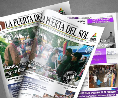 La Puerta Del Sol em SP - Edição nº 73 do Jornal boliviano
