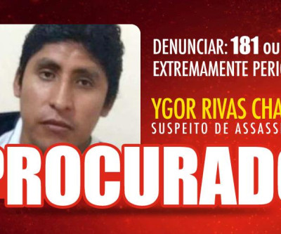 Procurado Ygor Rivas Chambi pelo assassinato de Suely Fernandes Argani