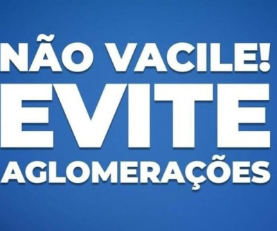 Evite lugares cheios.