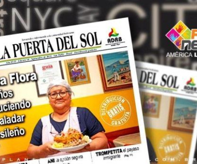 Doña Flora, destaque no jornal La Puerta Del Sol