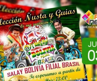 Eleição Ñusta, da Fraternidad Salay Bolivia