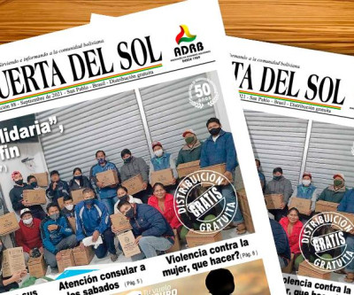 La Puerta Del Sol  - Edição nº 88 do Jornal boliviano em SP