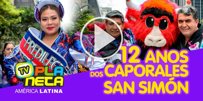 12 anos dos Caporales San Simón no Brasil