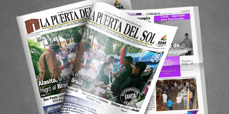 La Puerta Del Sol em SP - Edição nº 73 do Jornal boliviano