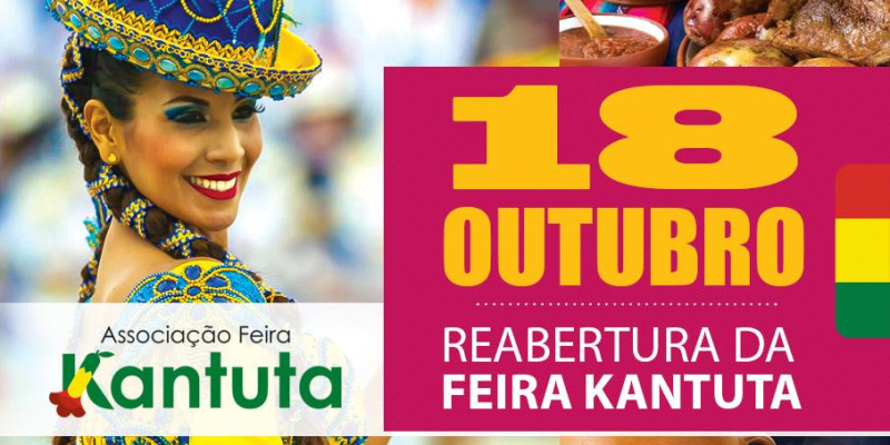 Feira Kantuta retoma atividades neste domingo 18 de outubro no bairro do Canindé em São Paulo