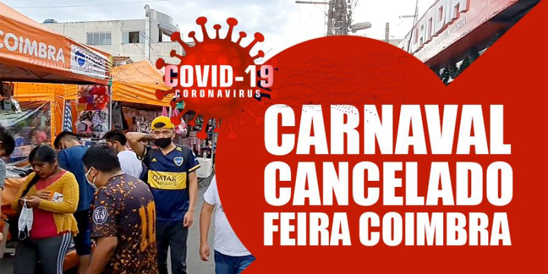 Feira boliviana cancela festejos carnavalescos por motivo da pandemia do COVID-19 