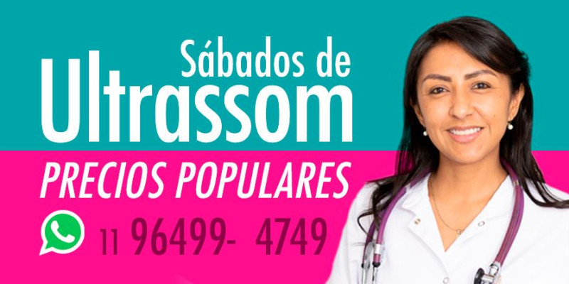 SAÚDE DA FAMÍLIA - Sábados de ULTRASSOM a preços populares