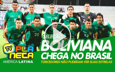 Seleção boliviana chega no Brasil para Copa América 2019 e não atende torcedores em madrugada fria paulistana