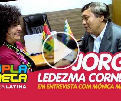 A Comadre Mónica entrevista o Dr. Jorge Ledezma, Cônsul Geral da Bolívia em São Paulo - SP Brasil