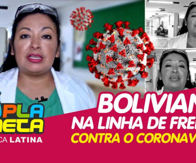 A boliviana anestesiologista Sonia Flores na linha de frente contra o coronavírus em São Paulo