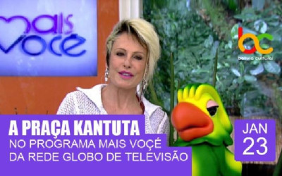 Feira Kantuta vai no ar no programa Mais Você da Globo