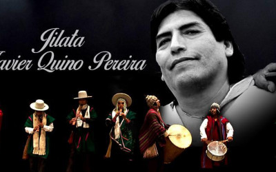 Folclore boliviano presente na missa de 7º dia do artista Javier Quino