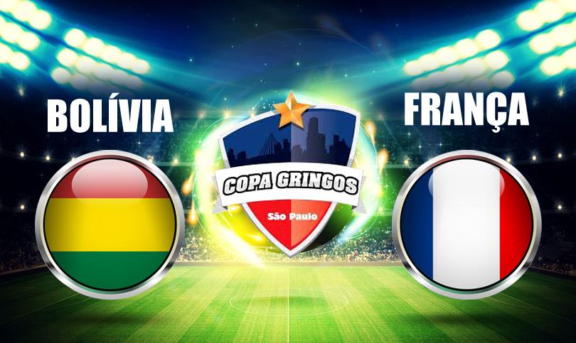 Bolívia enfrenta a França na final da Copa Gringos em São Paulo.