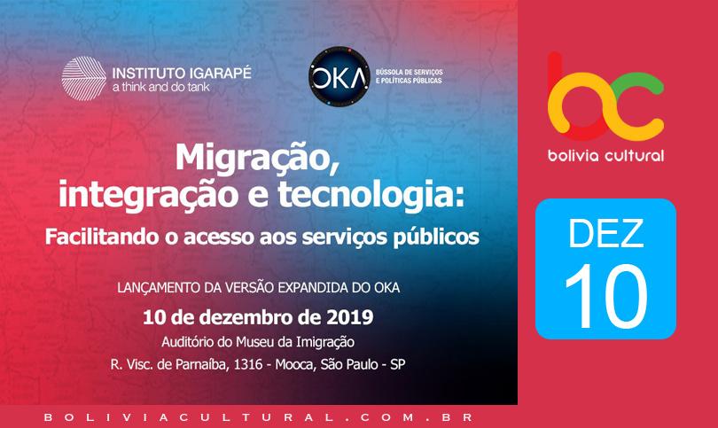 Lançamento do OKA - São Paulo: Migração, integração e tecnologia