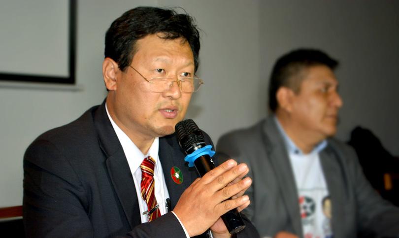 Candidato nas eleições presidenciais Bolívia 2020 Chi Hyun confirma coletiva de imprensa em São Paulo