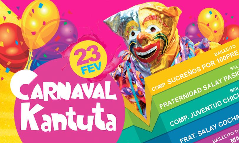  Rol de entrada do Carnaval Kantuta 2020