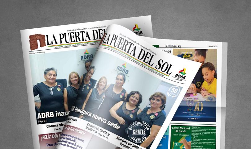 La Puerta Del Sol em SP - Edição nº 74 do Jornal boliviano