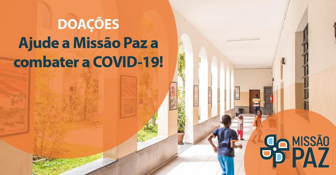 Como ajudar a Missão Paz durante a pandemia de COVID-19