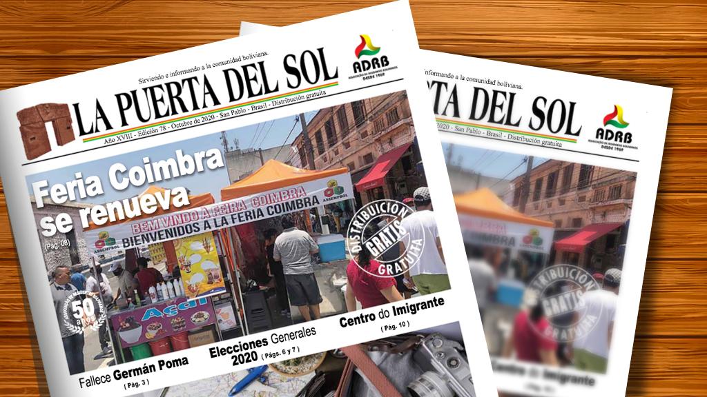 La Puerta Del Sol  - Edição nº 78 do Jornal boliviano em SP