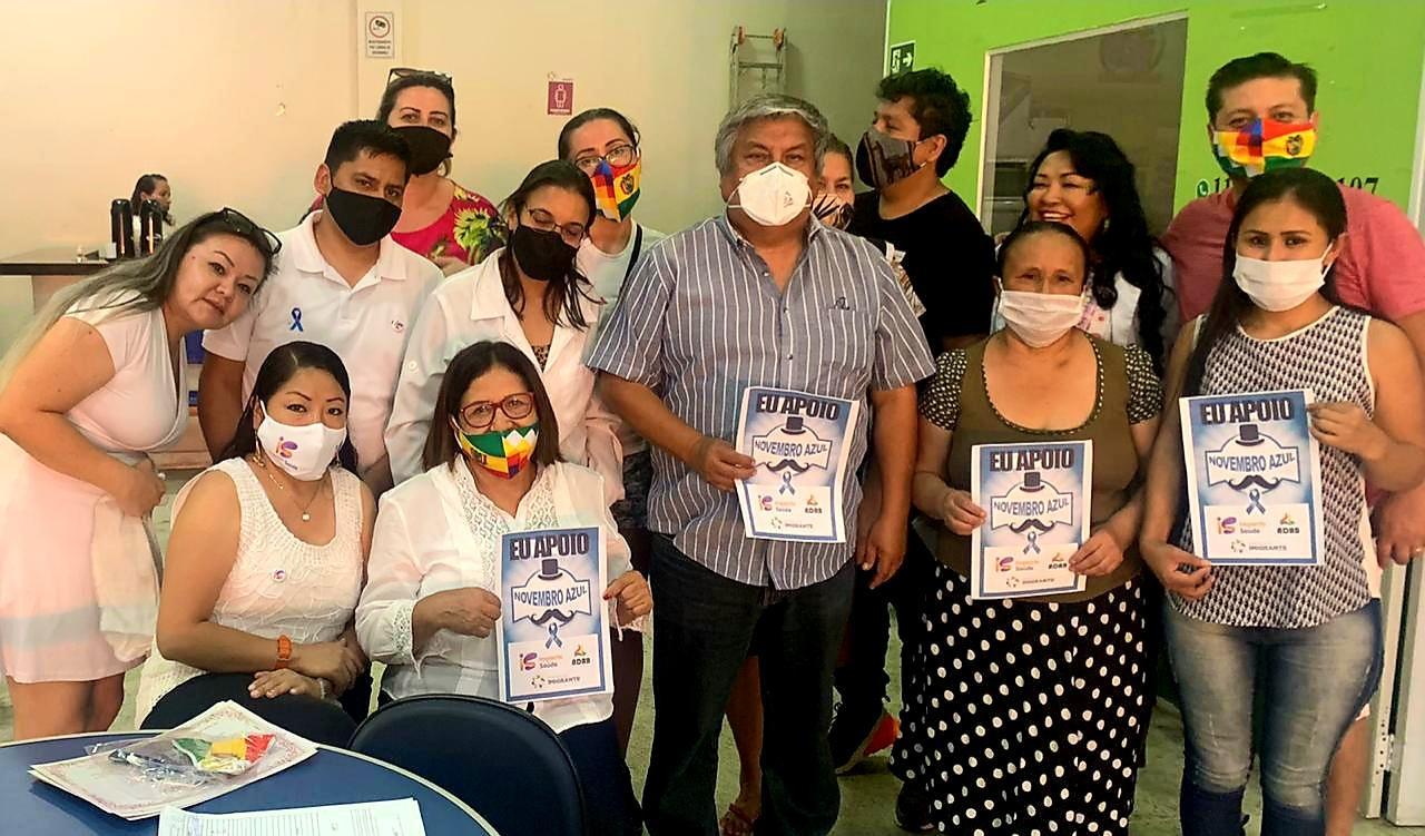 Campanha NOVEMBRO AZUL traz números preocupantes entre imigrantes em SP