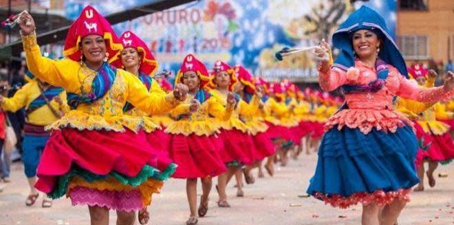 A Llamerada, a dança andina